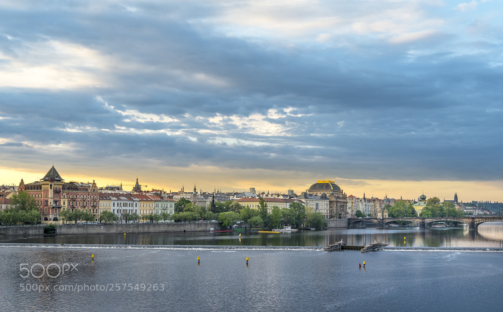 Nikon D750 sample photo. Vltava river and prague photography