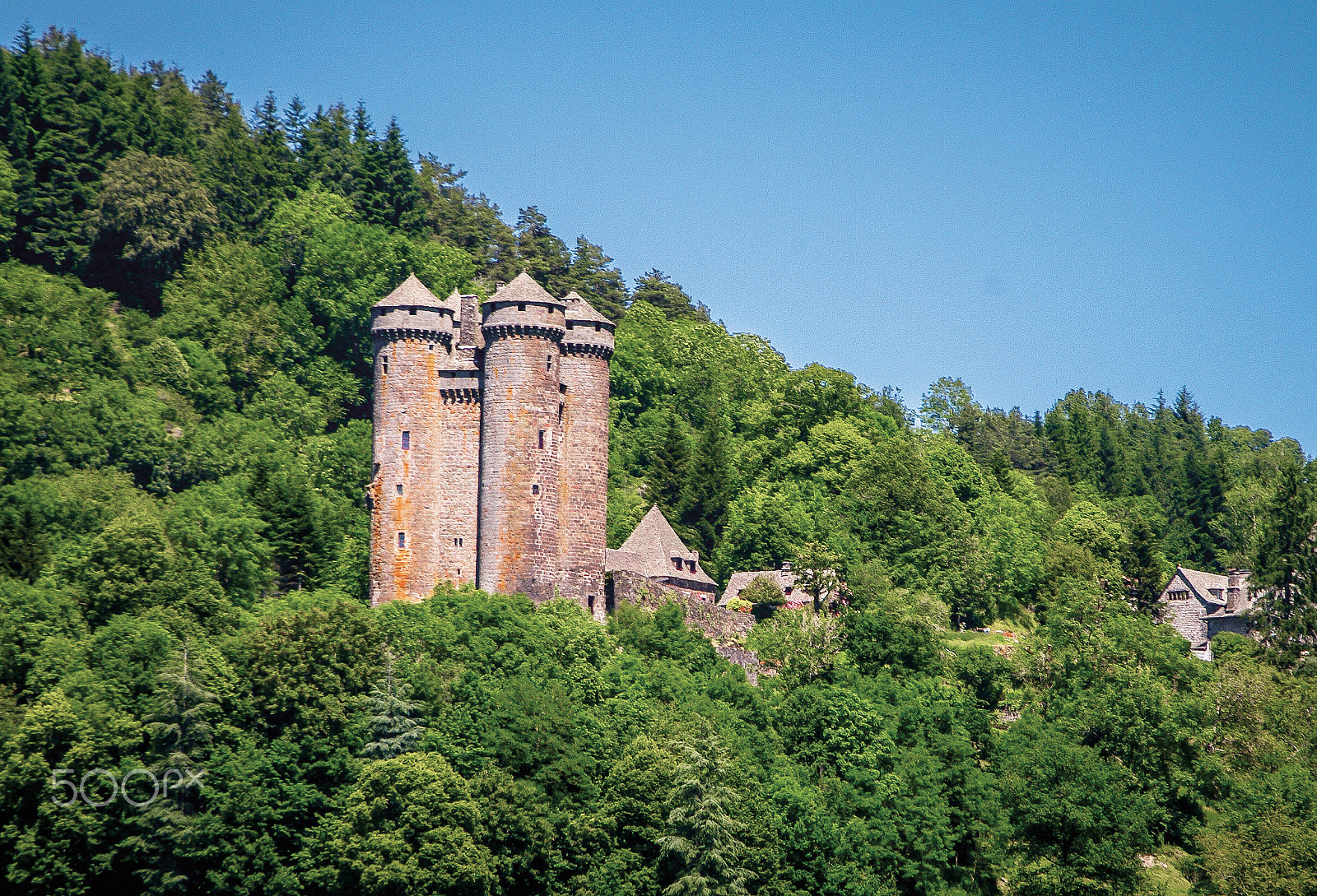 Pentax K-7 sample photo. Chateau d'anjony photography