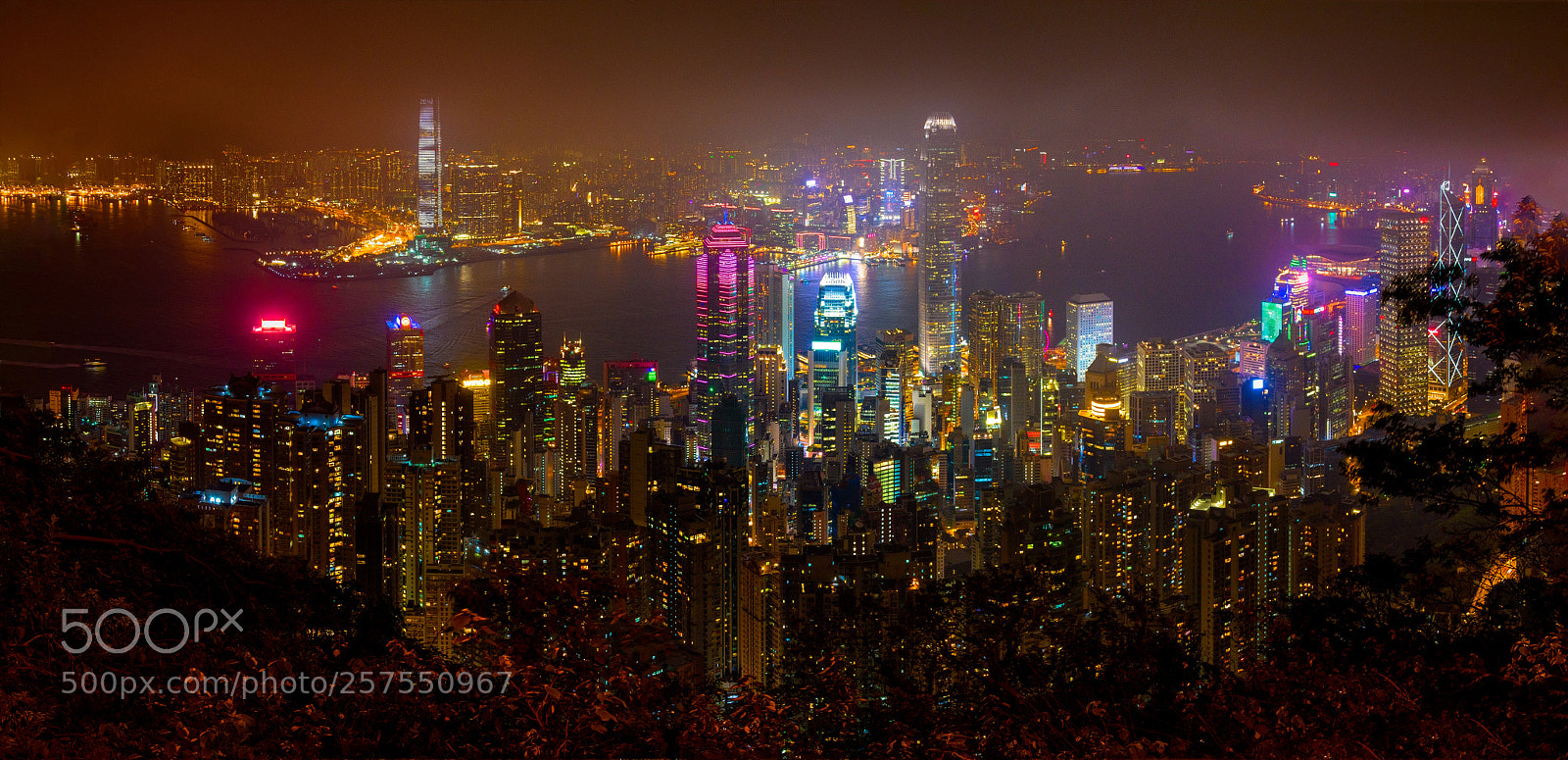 Nikon D7200 sample photo. The hong kong panorama 2018 photography