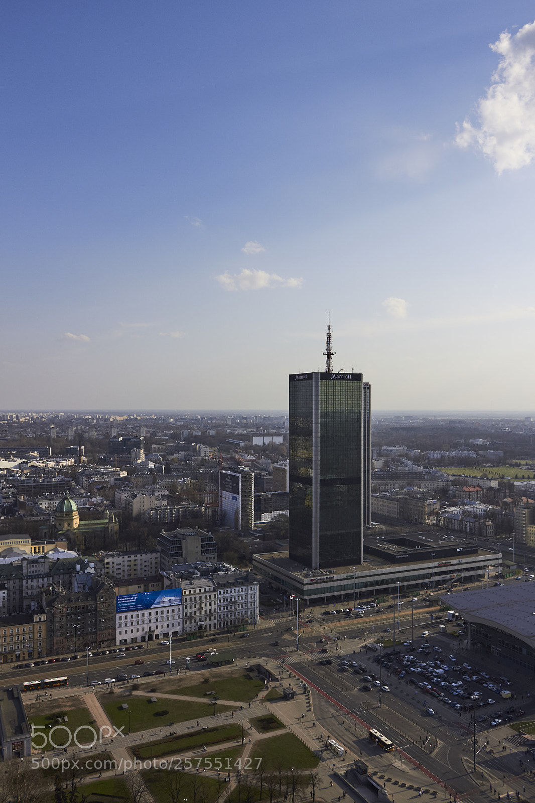 Canon EOS 100D (EOS Rebel SL1 / EOS Kiss X7) sample photo. Warsaw from the palace photography