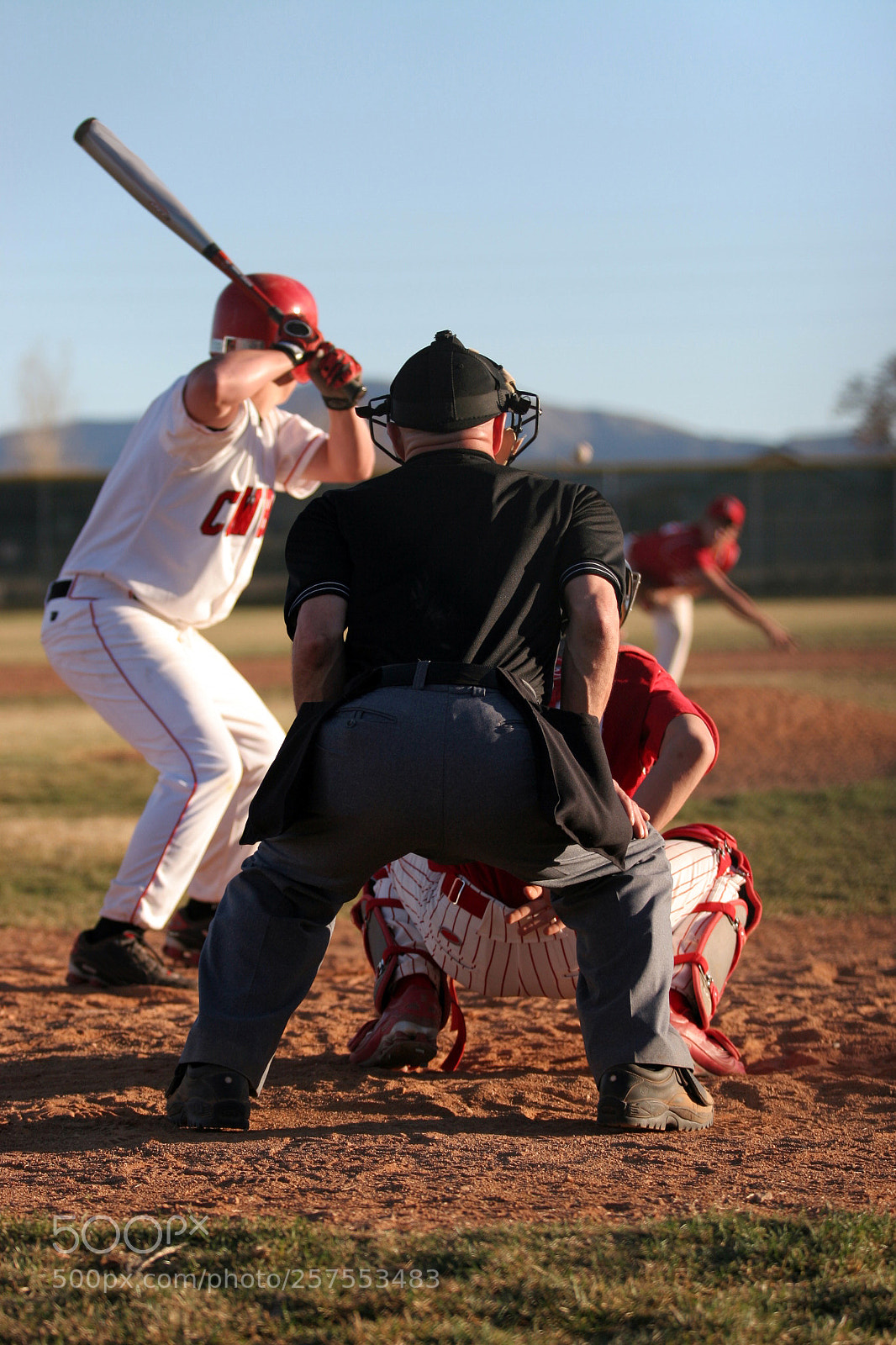 Canon EOS 20D sample photo. Baseball batter and pitcher photography