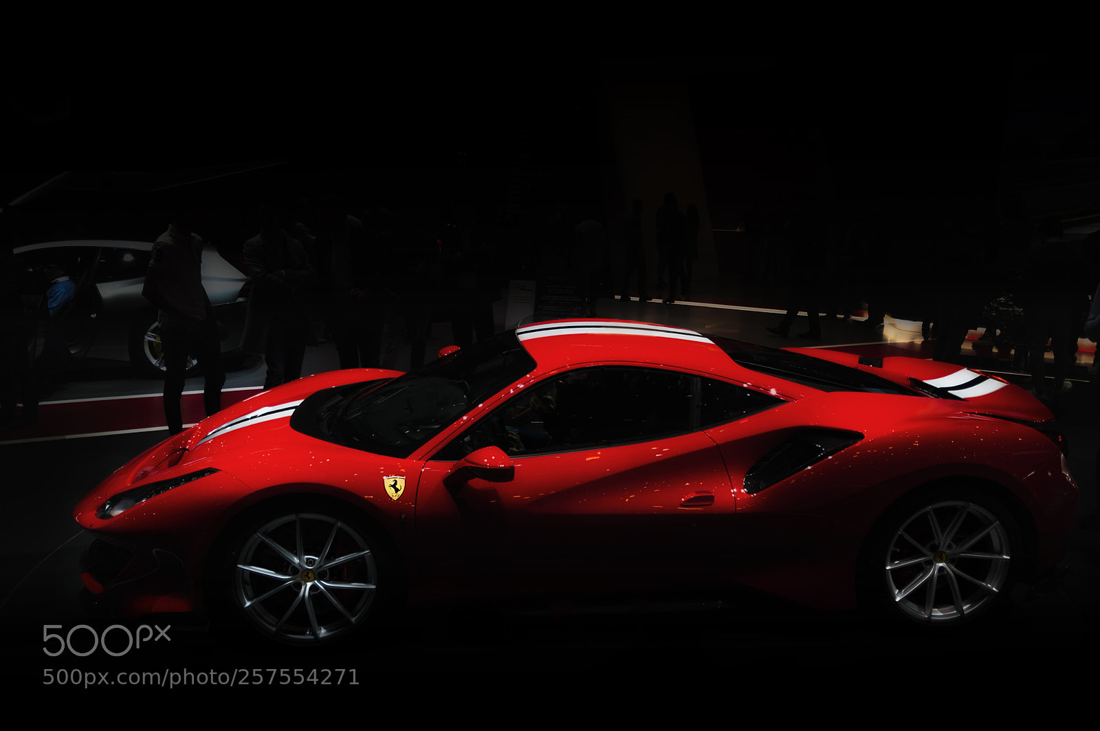 Nikon D90 sample photo. Ferrari 488 pista photography