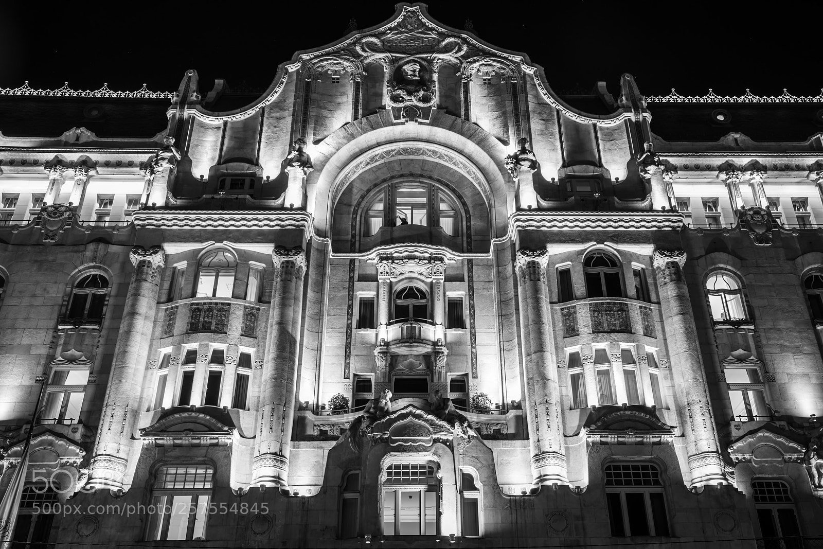 Sony a7R III sample photo. Grand hotel budapest photography