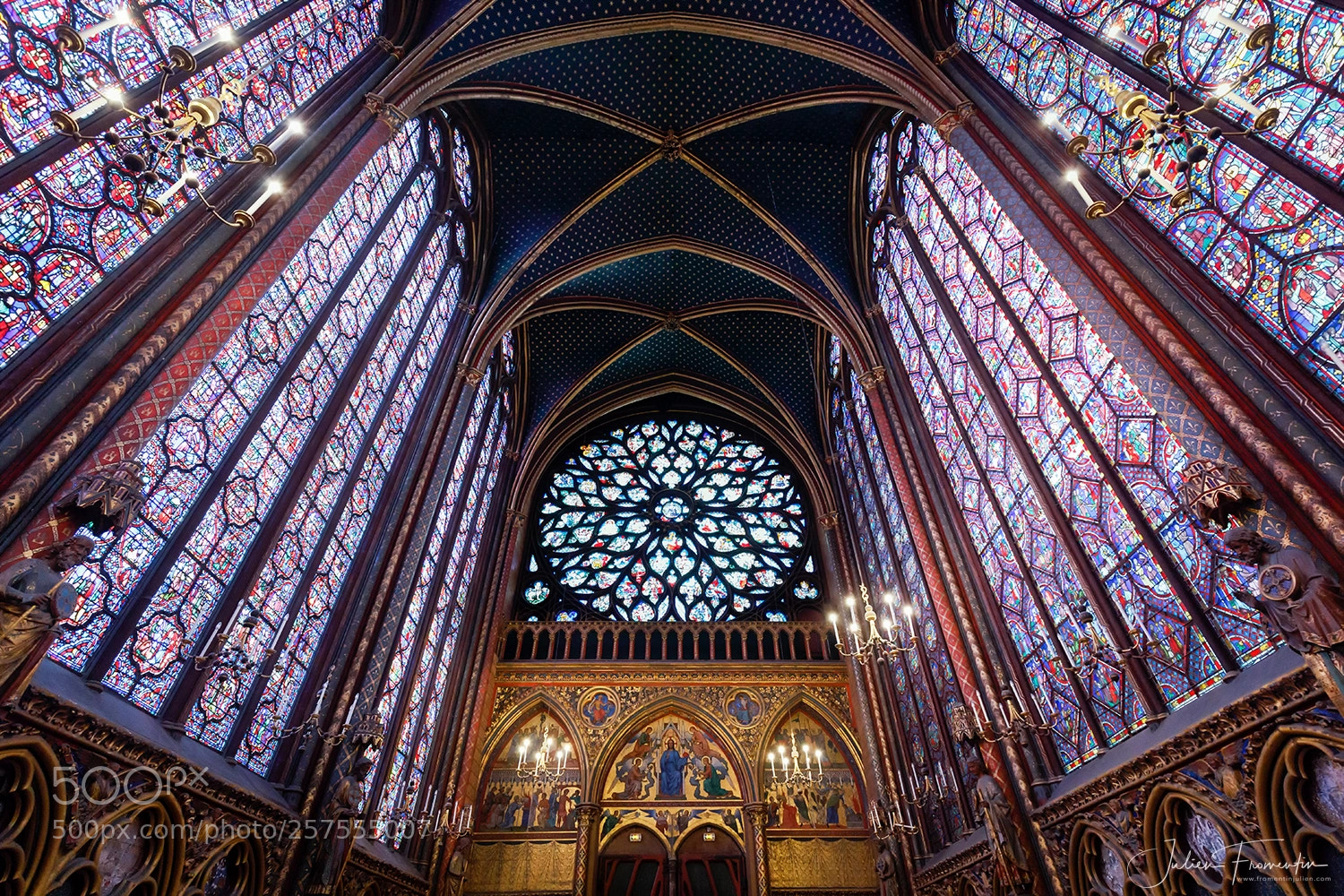 Canon EOS 5D Mark IV sample photo. Chapelle haute, sainte-chapelle du photography