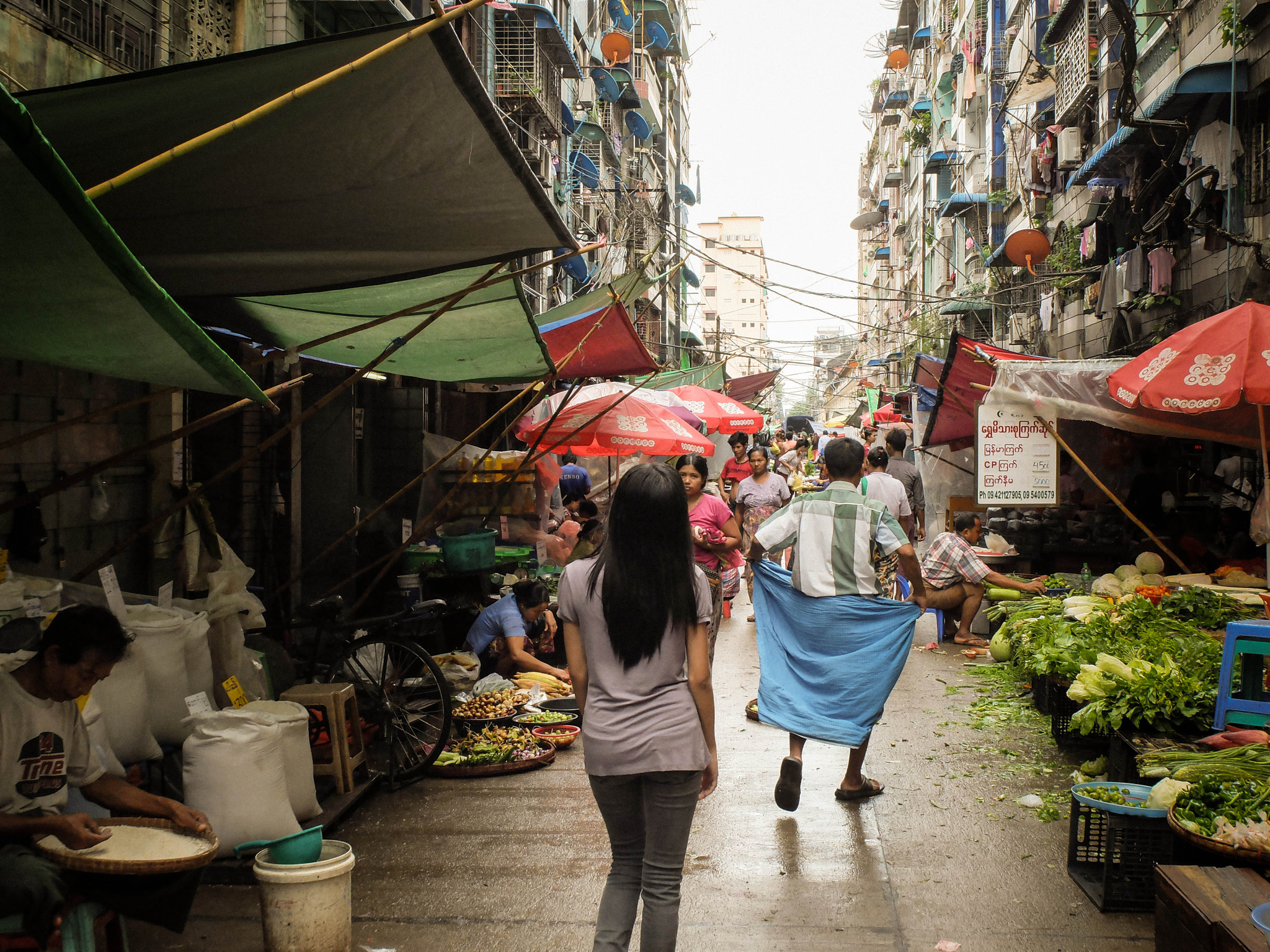 Fujifilm X20 sample photo. Downtown - yangon photography