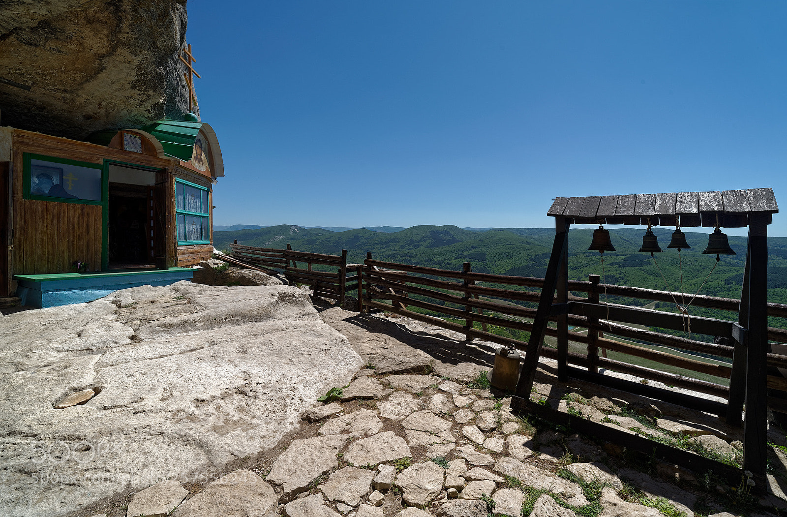 Pentax K-1 sample photo. Mangupsky cave monastery 4th photography