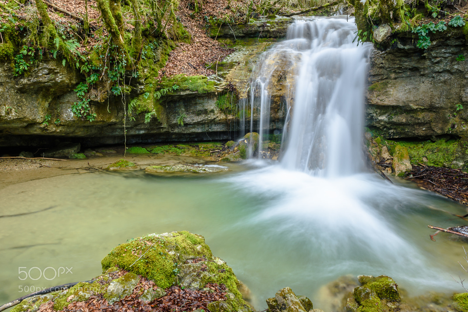 Nikon D7200 sample photo. Creek and beautiful waterfall photography