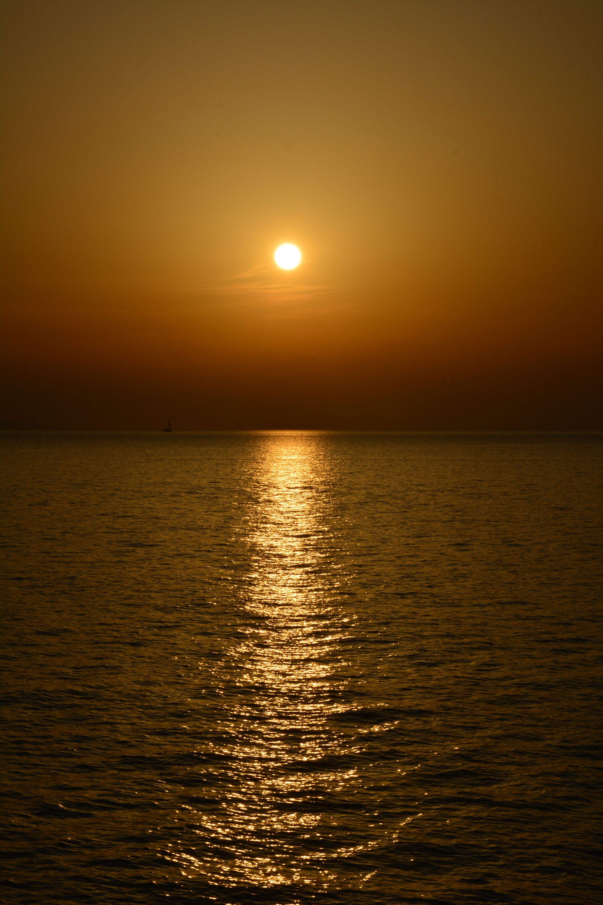 Nikon D5200 sample photo. Sunset over the aegean sea photography