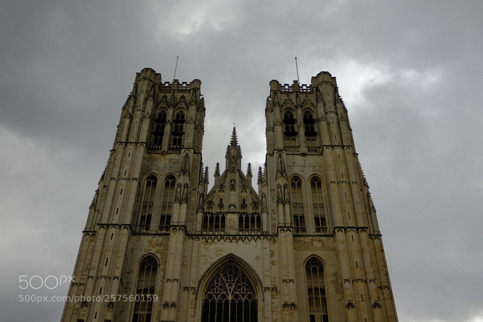 Fujifilm X100F sample photo. Cathedrale st-michel et ste-gudule photography
