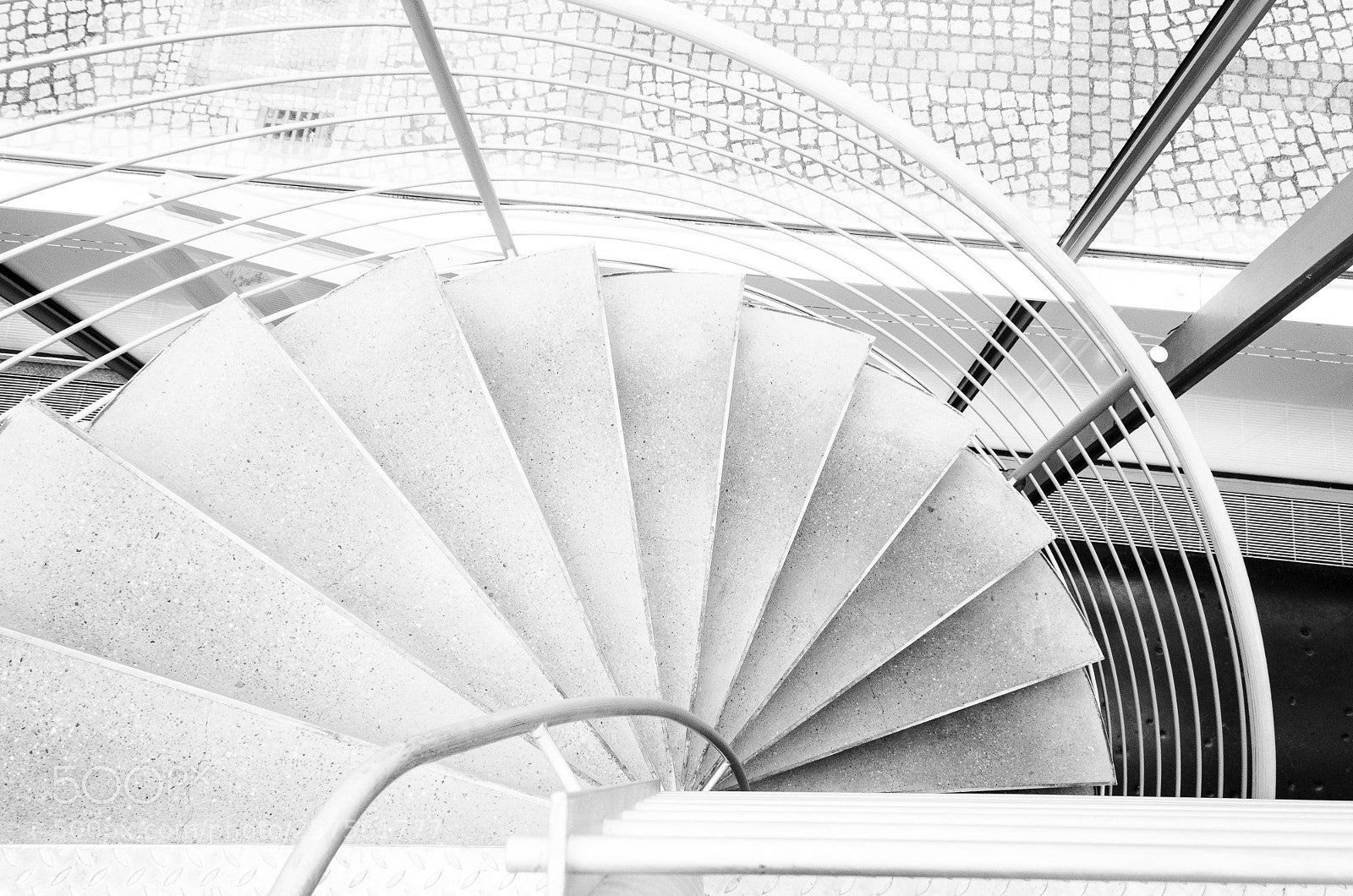 Nikon D5100 sample photo. Treppe kunstakademie berlin photography