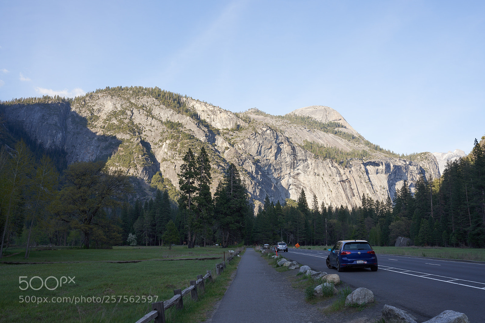 Sony a7R III sample photo. Yosemite with cars photography