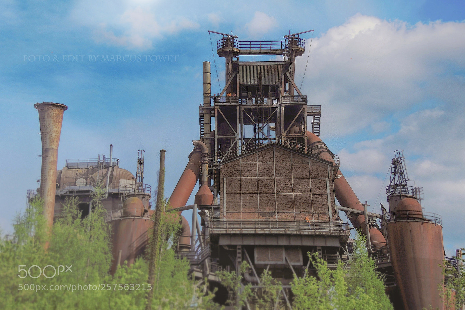Nikon Coolpix P510 sample photo. Landschaftspark duisburg nord photography