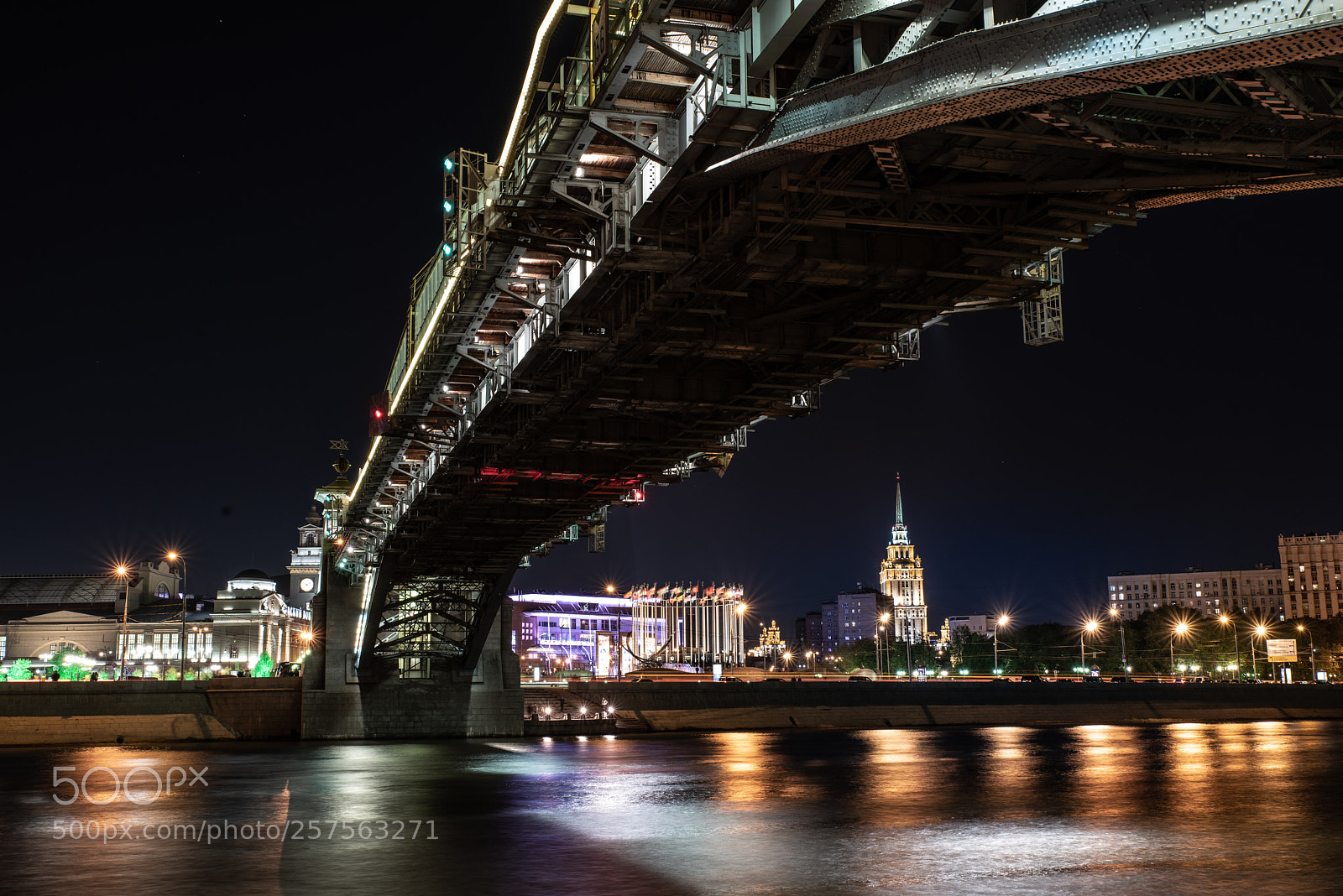 Pentax K-1 sample photo. Moscow river photography