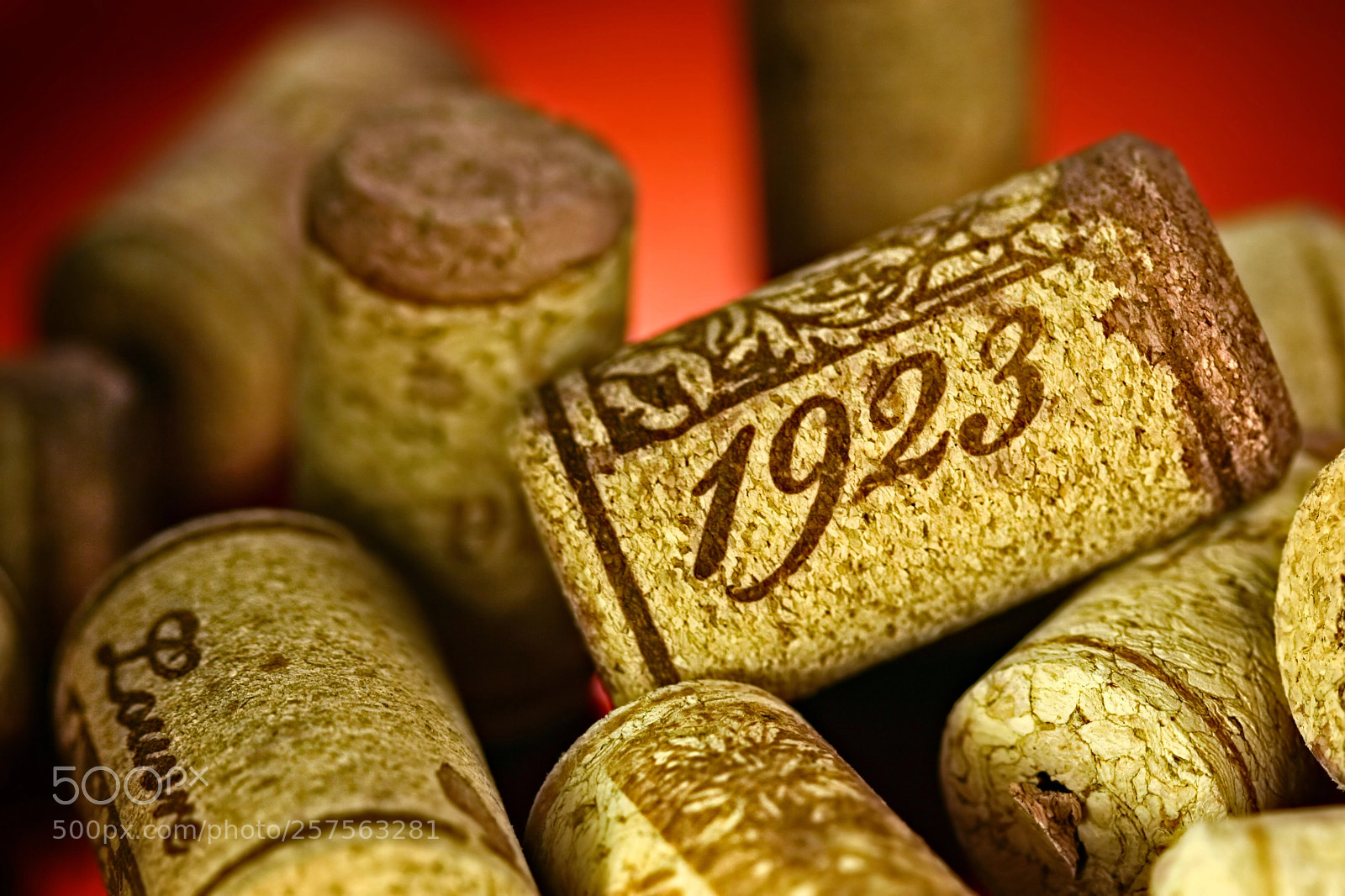 Canon EOS 20D sample photo. Wine corks macro photography