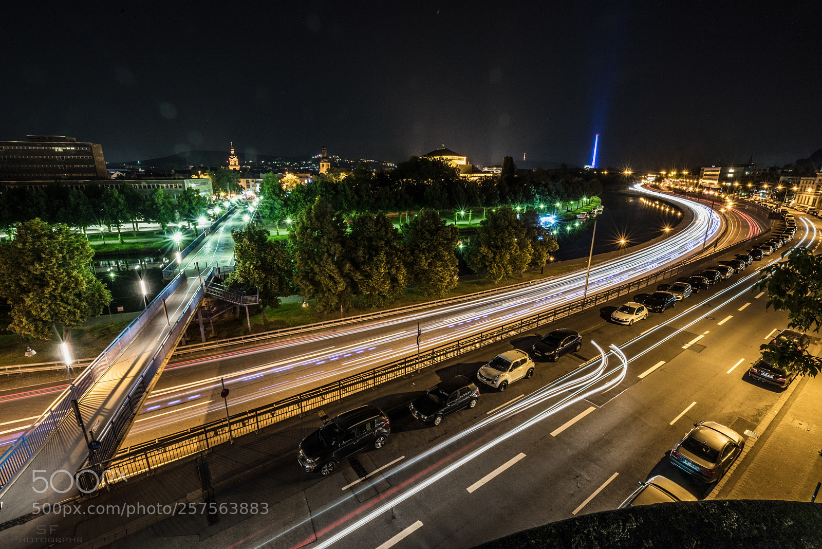 Nikon D750 sample photo. Stadtautobahn - 131 365 photography