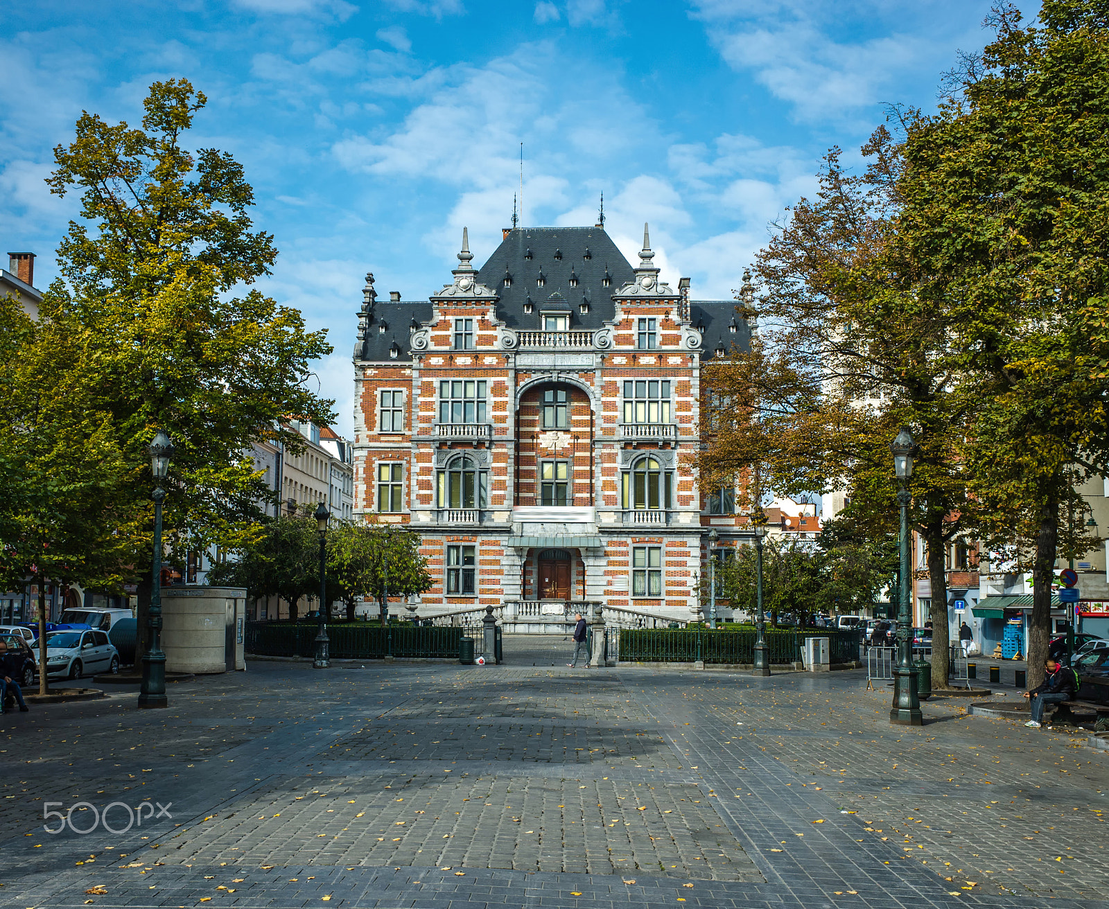 Ricoh GR sample photo. Old house, architecture of brussels photography
