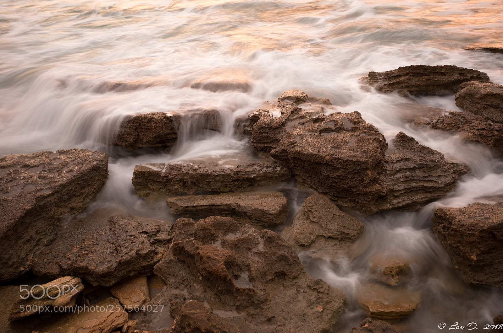 Canon EOS 6D sample photo. Waves on rocks... photography