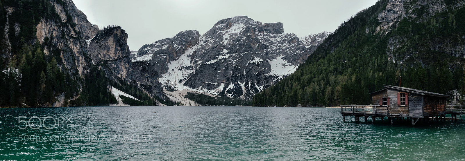 Fujifilm X-T2 sample photo. Braies lake photography