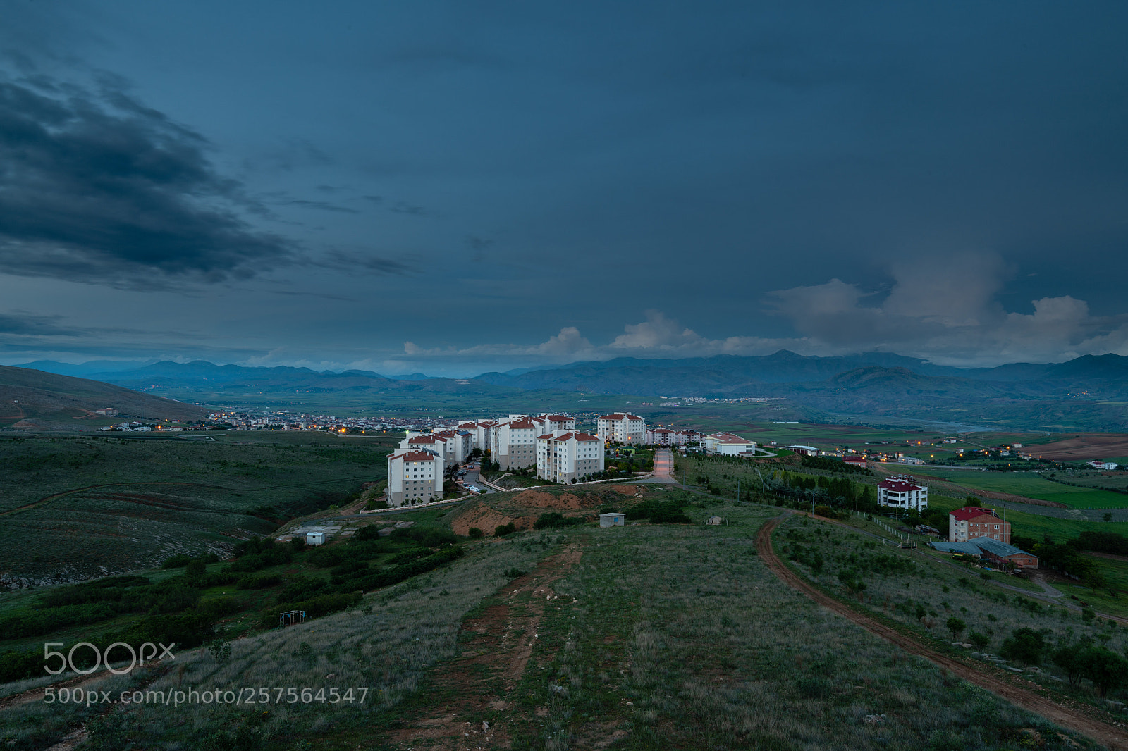 Nikon D850 sample photo. Kovancılar blue evening photography