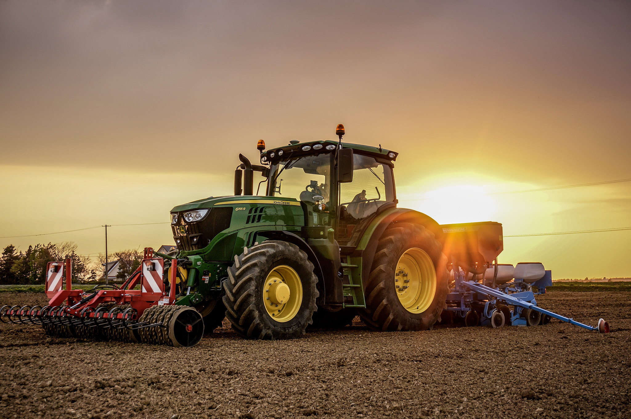 Sony Alpha NEX-5R sample photo. Johndeere tractor photography