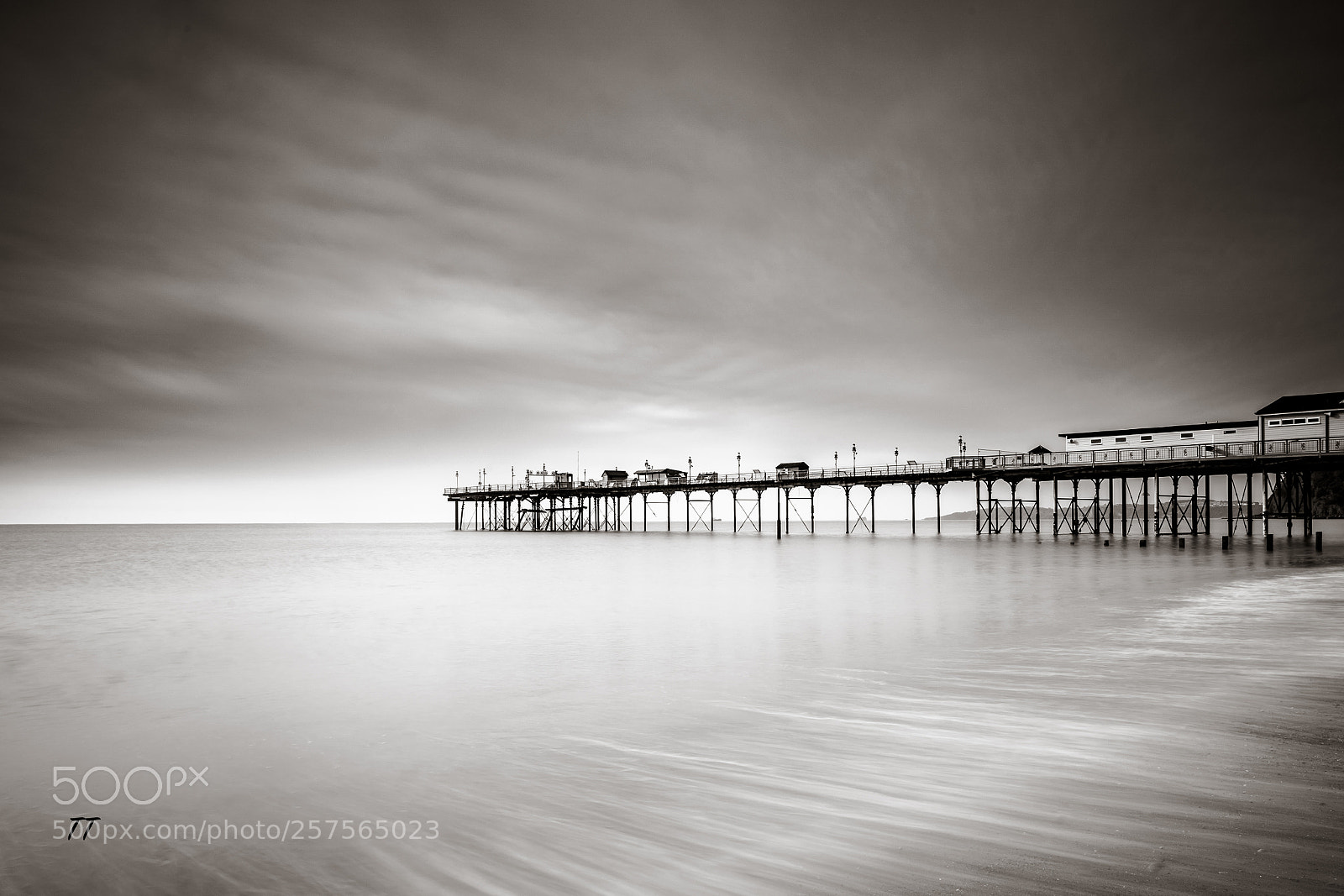 Sony a7 III sample photo. Teignmouth pier photography