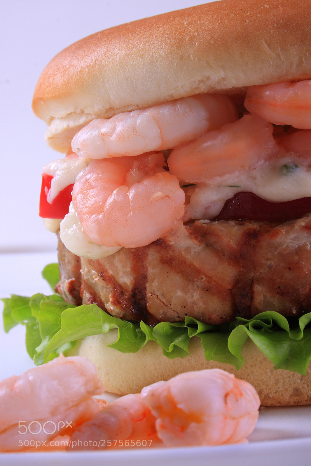 Canon EOS 40D sample photo. Great arab shrimp sandwich photography
