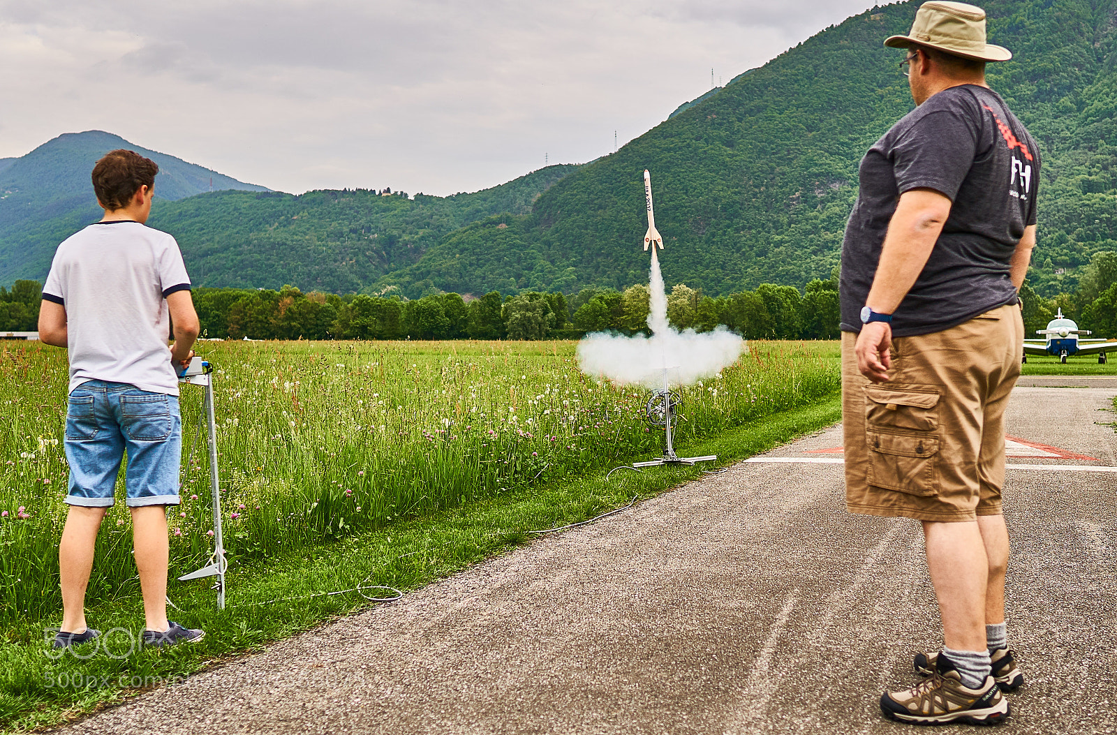 Sony a6300 sample photo. Rocket launch photography