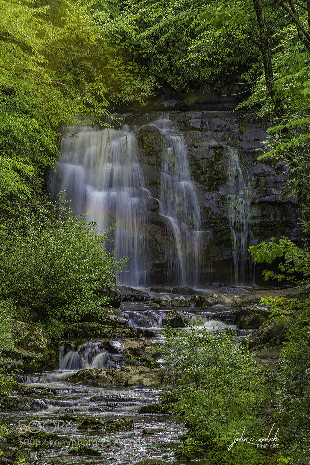 Nikon D5500 sample photo. Rainbow falls photography