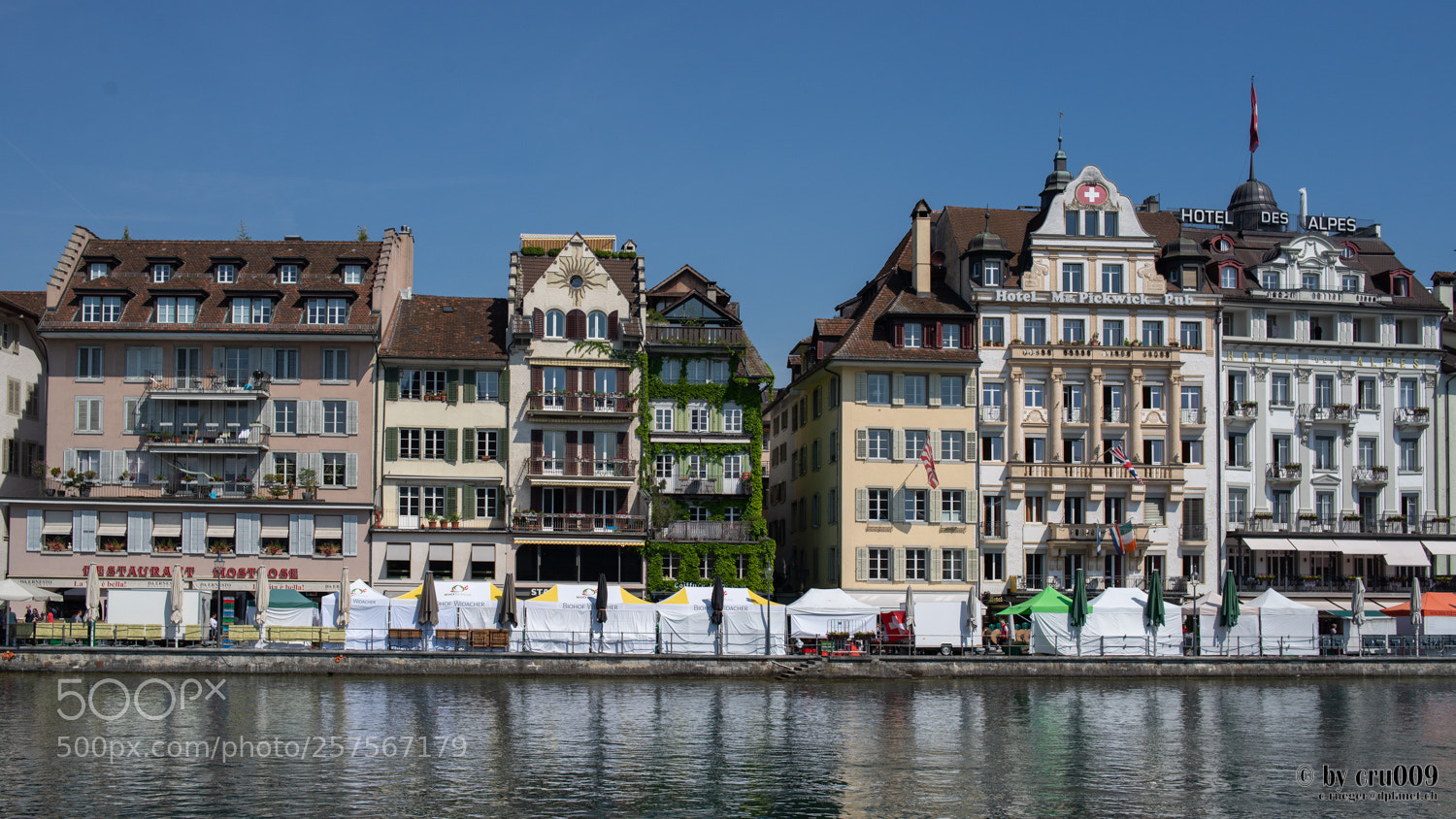 Nikon D610 sample photo. Luzern - saturday market photography