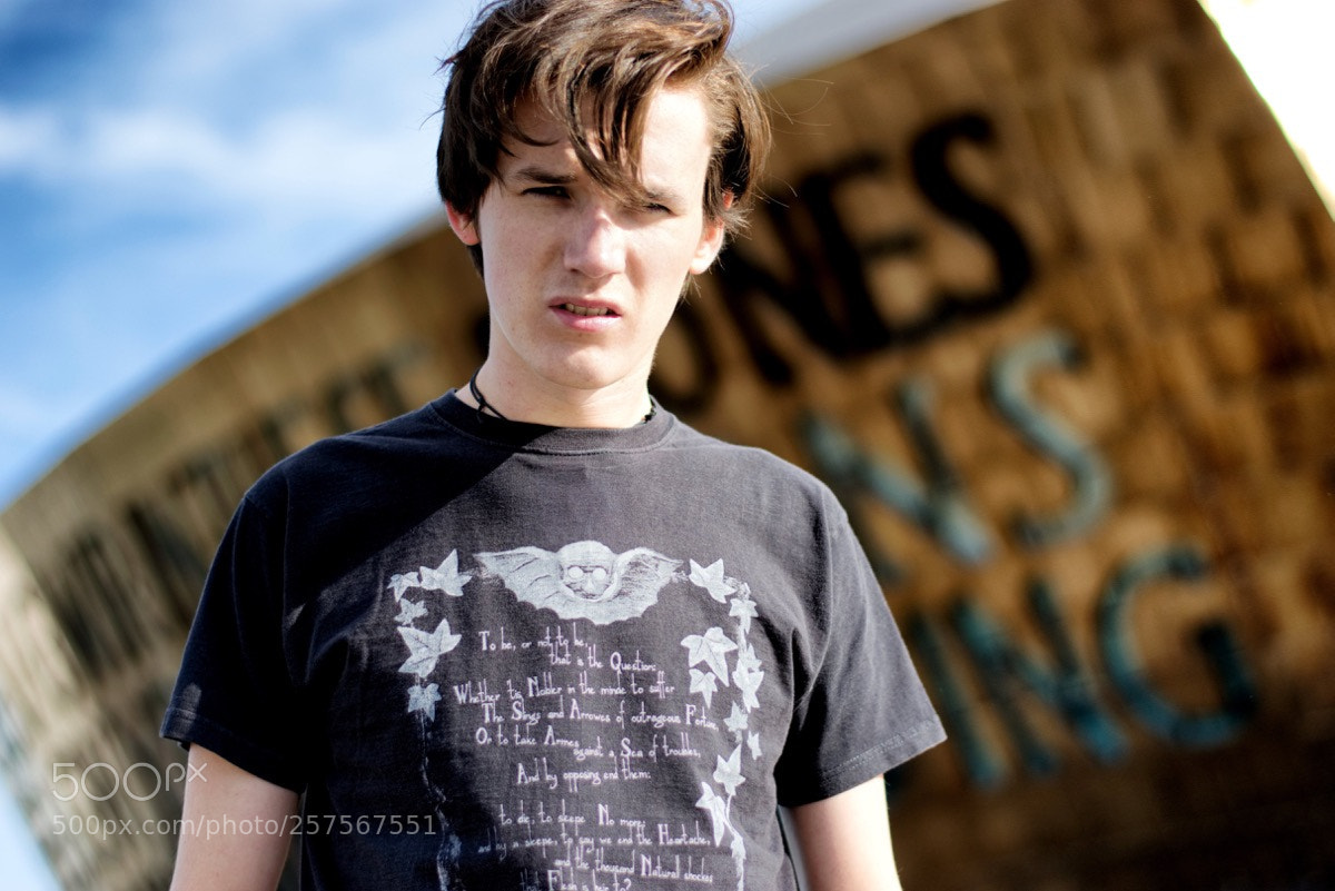 Nikon D5300 sample photo. Sam & millenium centre cardiff photography