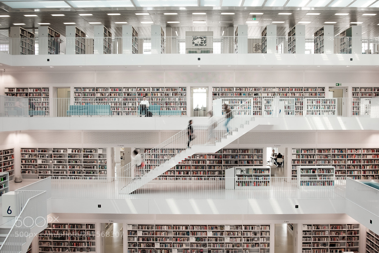 Fujifilm X-T10 sample photo. Stuttgart library photography