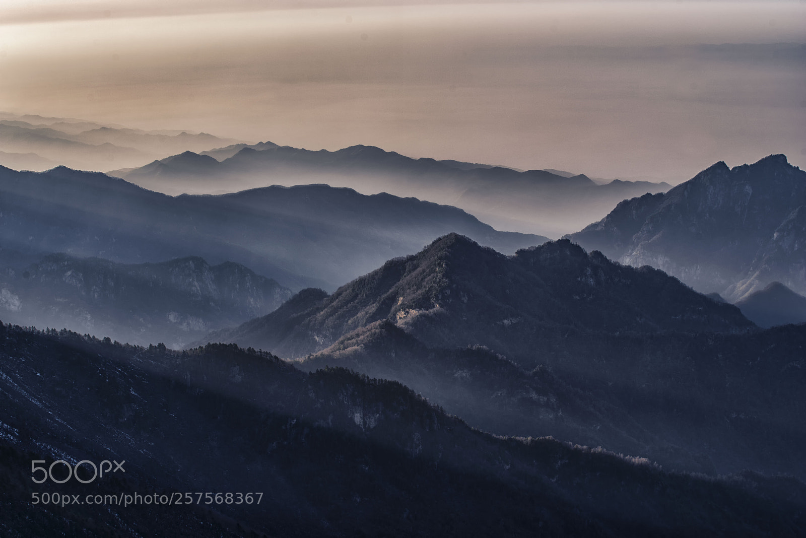 Pentax K-1 sample photo. Mountain in xi'an photography