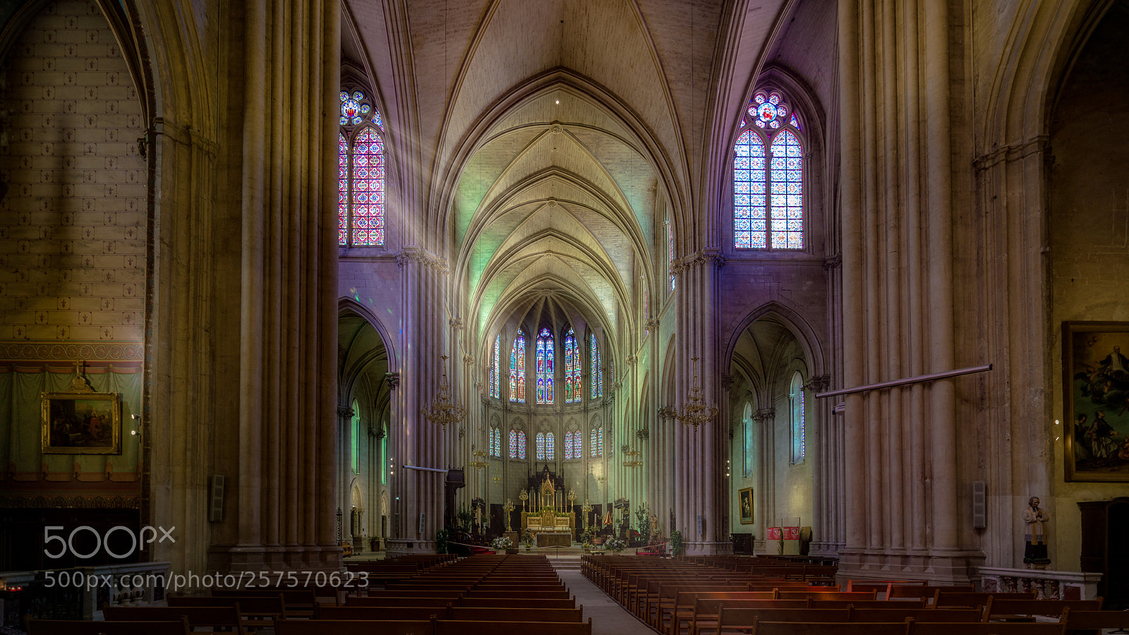 Sony a7R III sample photo. Alone in a churh photography