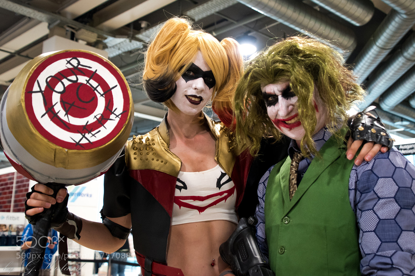 Nikon D5500 sample photo. Joker and harley quinn photography