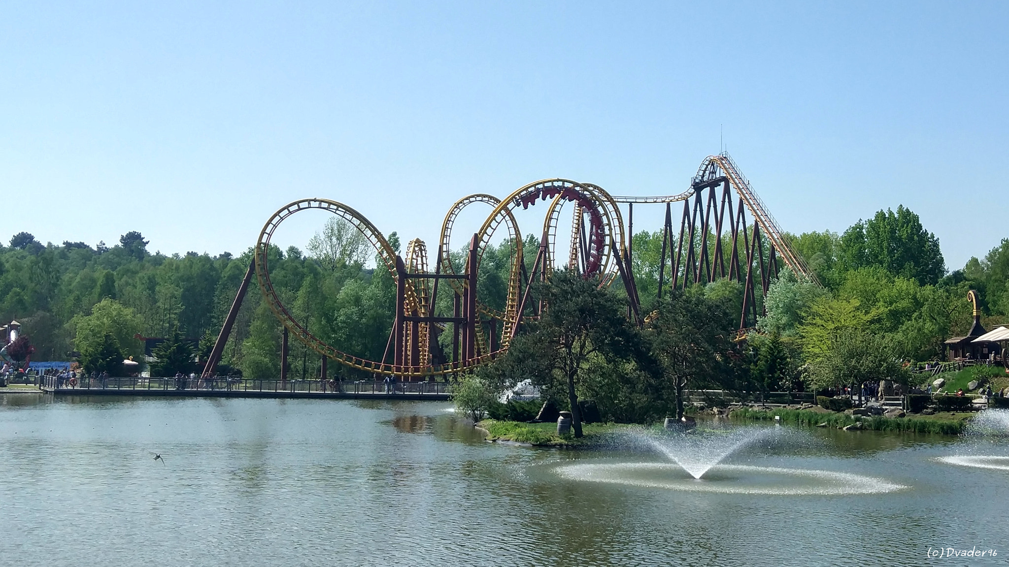 Xiaomi Mi Note2 sample photo. Parc astérix photography