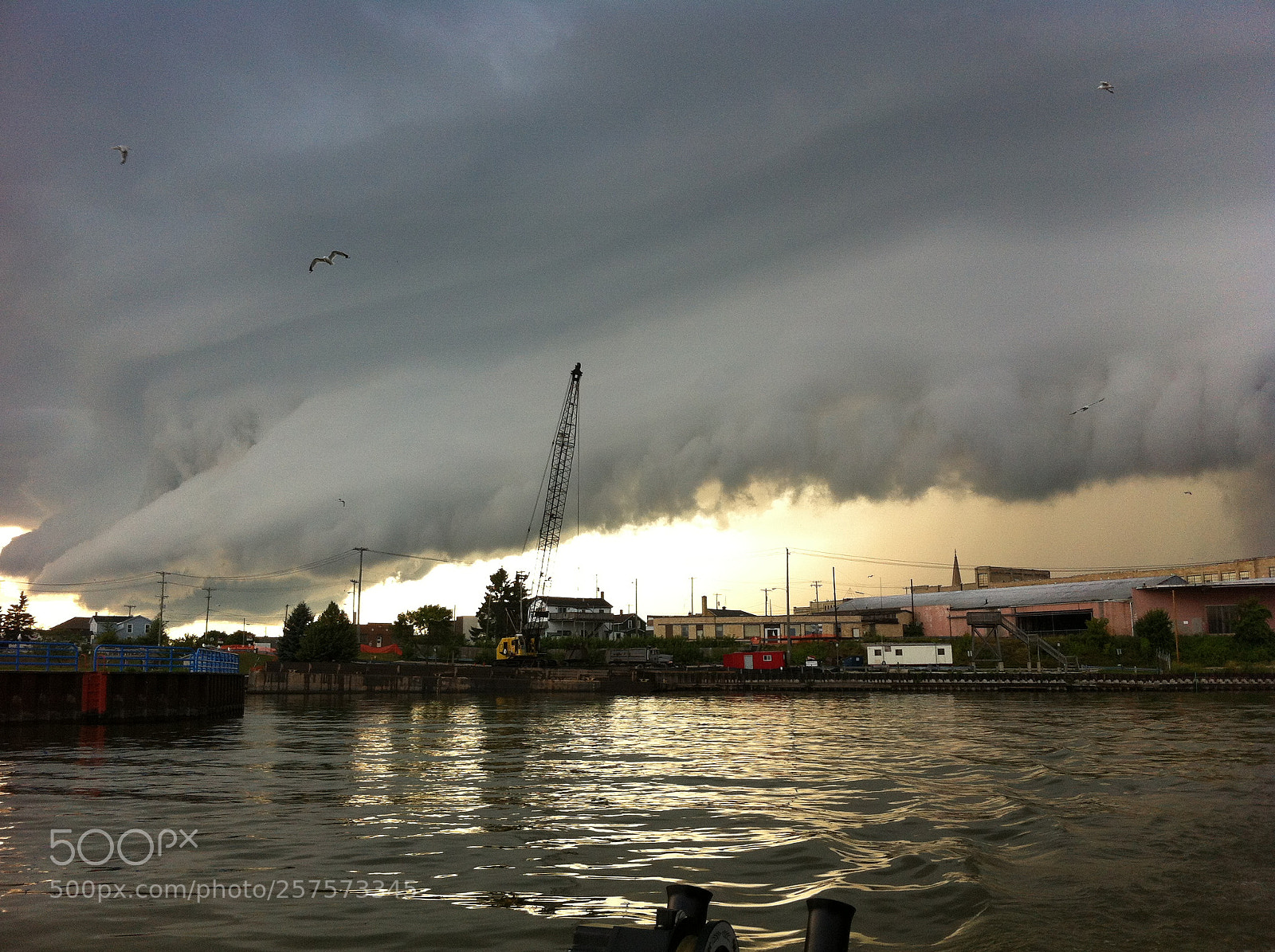 Apple iPhone 4 sample photo. Storm cloud photography