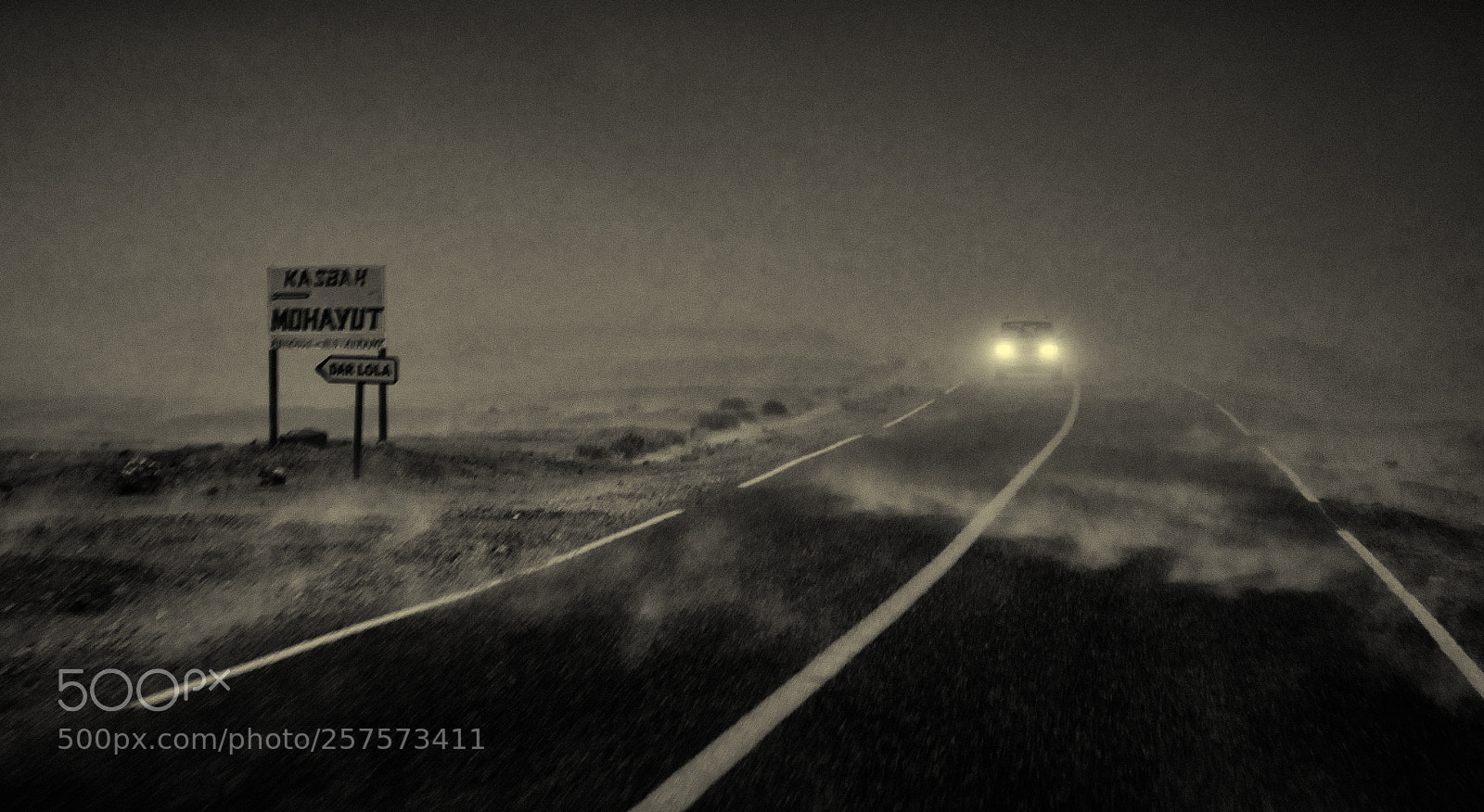 Sony a7 II sample photo. Sandstorm at sahara desert photography