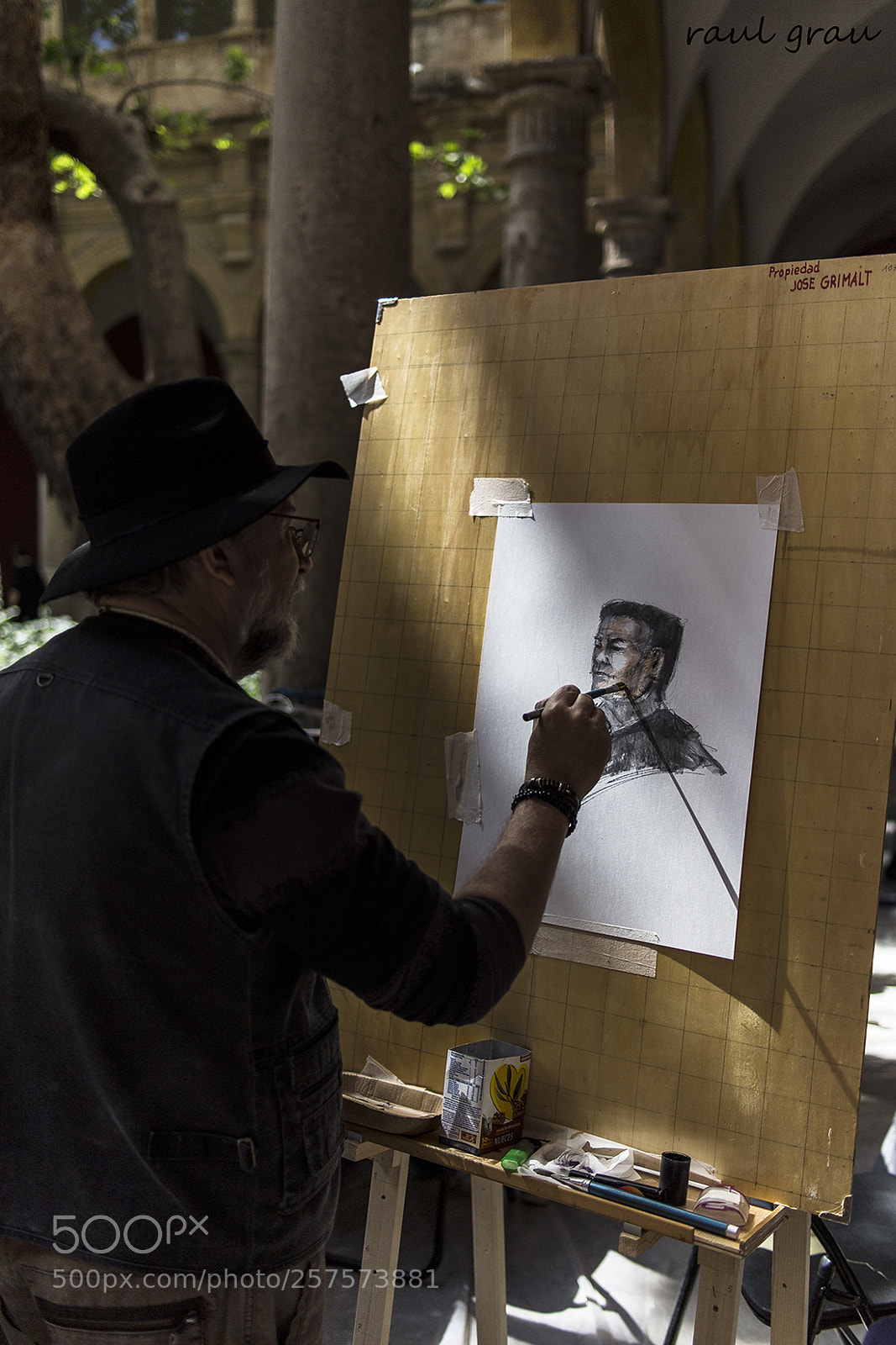 Canon EOS 6D sample photo. La sombra del pincel. photography