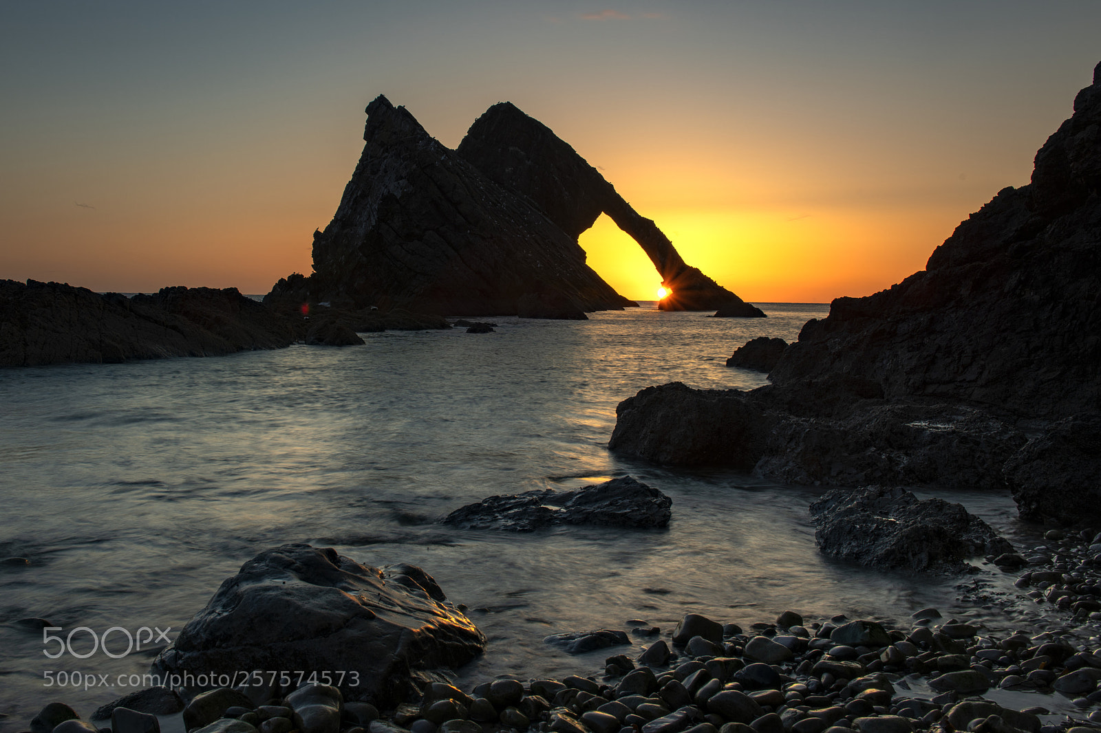 Nikon D850 sample photo. Bow fiddle rock, portknockie photography