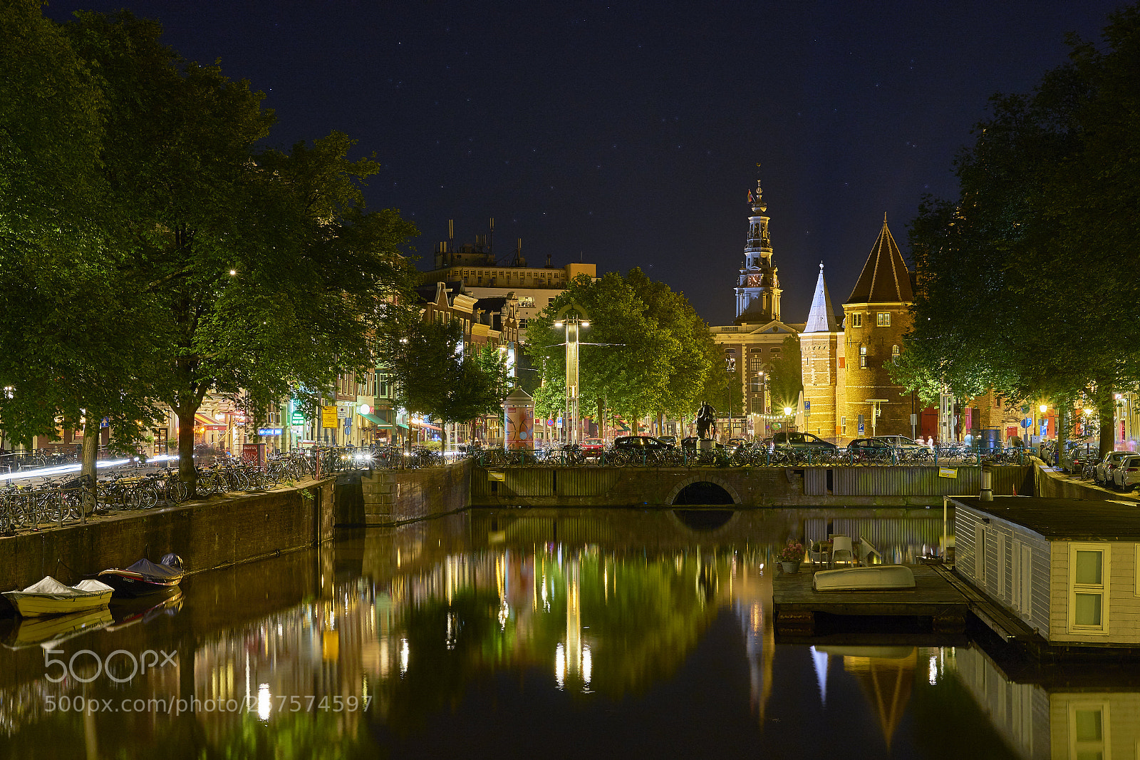 Sony a7 II sample photo. Amsterdam by night photography