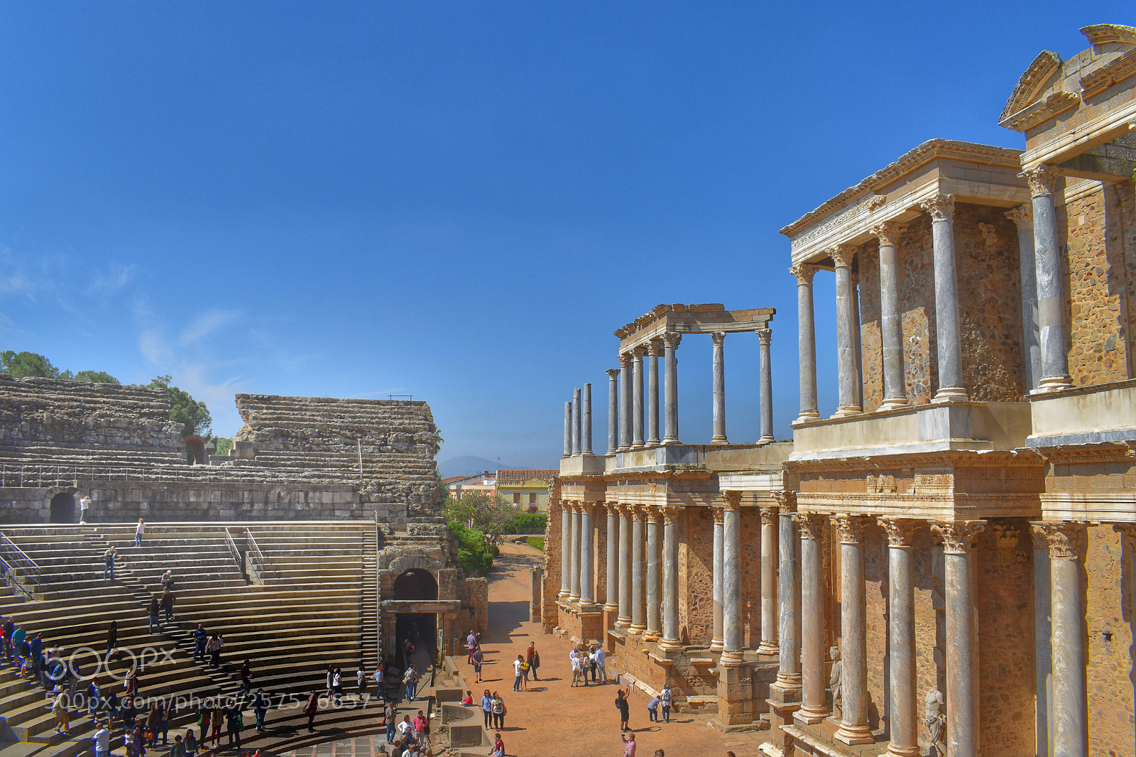 Nikon D5500 sample photo. Teatro romano de m photography