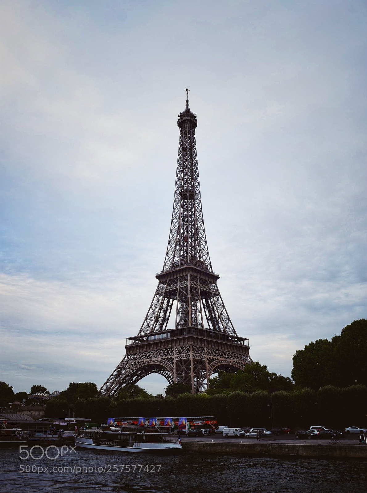 Nikon D3300 sample photo. Eiffel tower at dusk photography