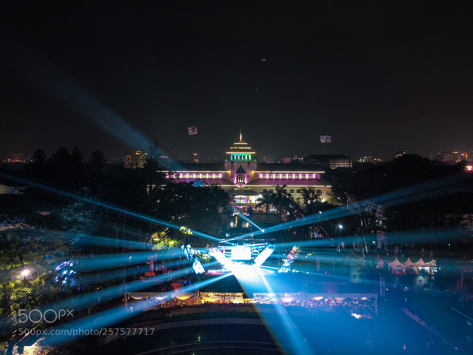 DJI FC220 sample photo. A light show  photography