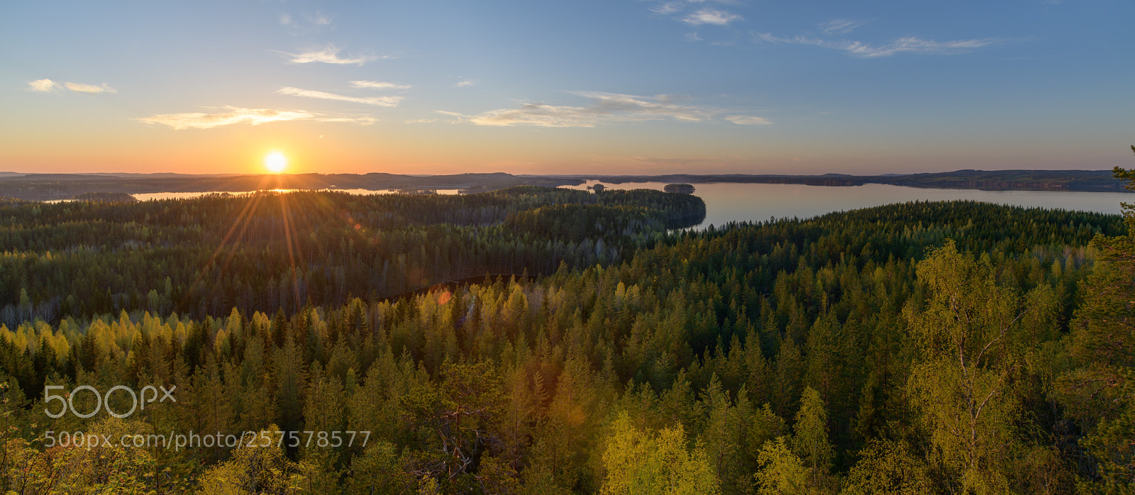 Nikon D850 sample photo. Laukaa, hyyppäänvuori sunset. photography