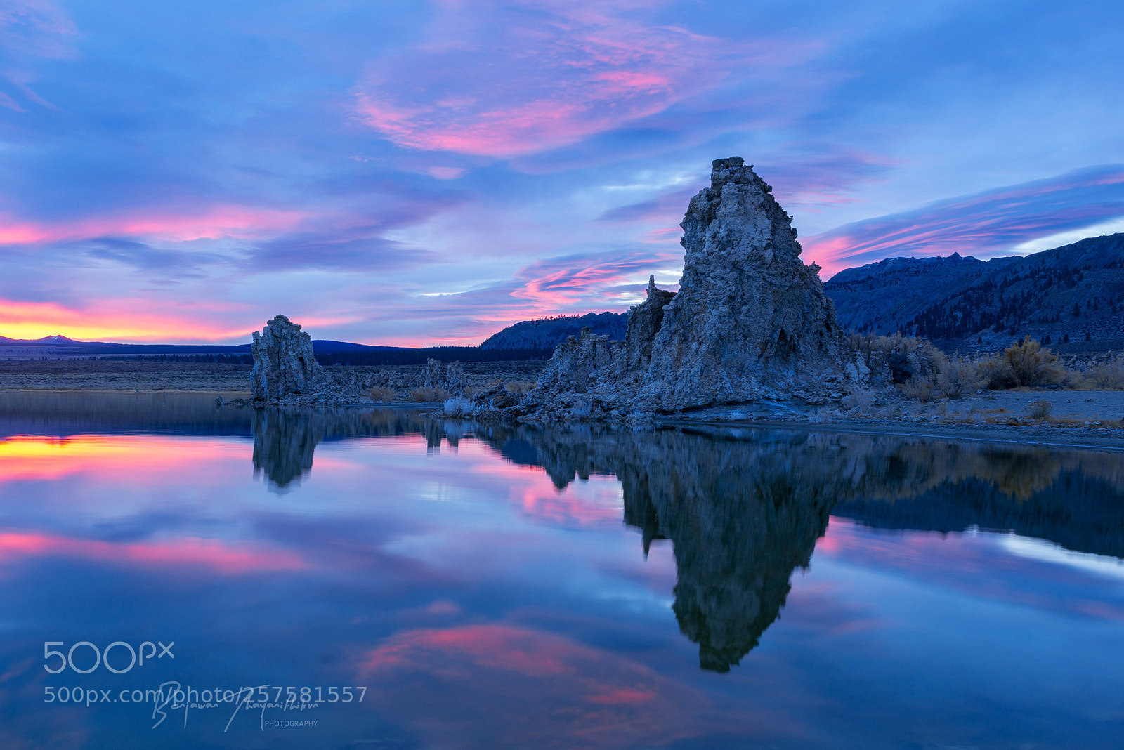 Nikon D800 sample photo. Tufas reflection photography