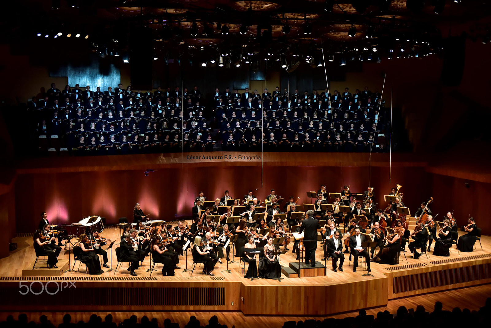 Nikon AF-S Nikkor 24-70mm F2.8G ED sample photo. Concert orchestra and chour photography