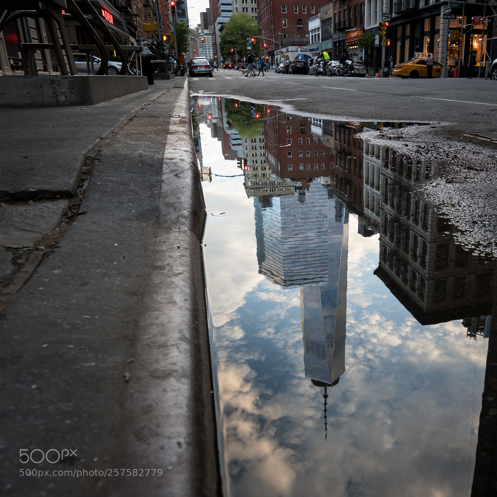 Nikon D500 sample photo. Puddle photography