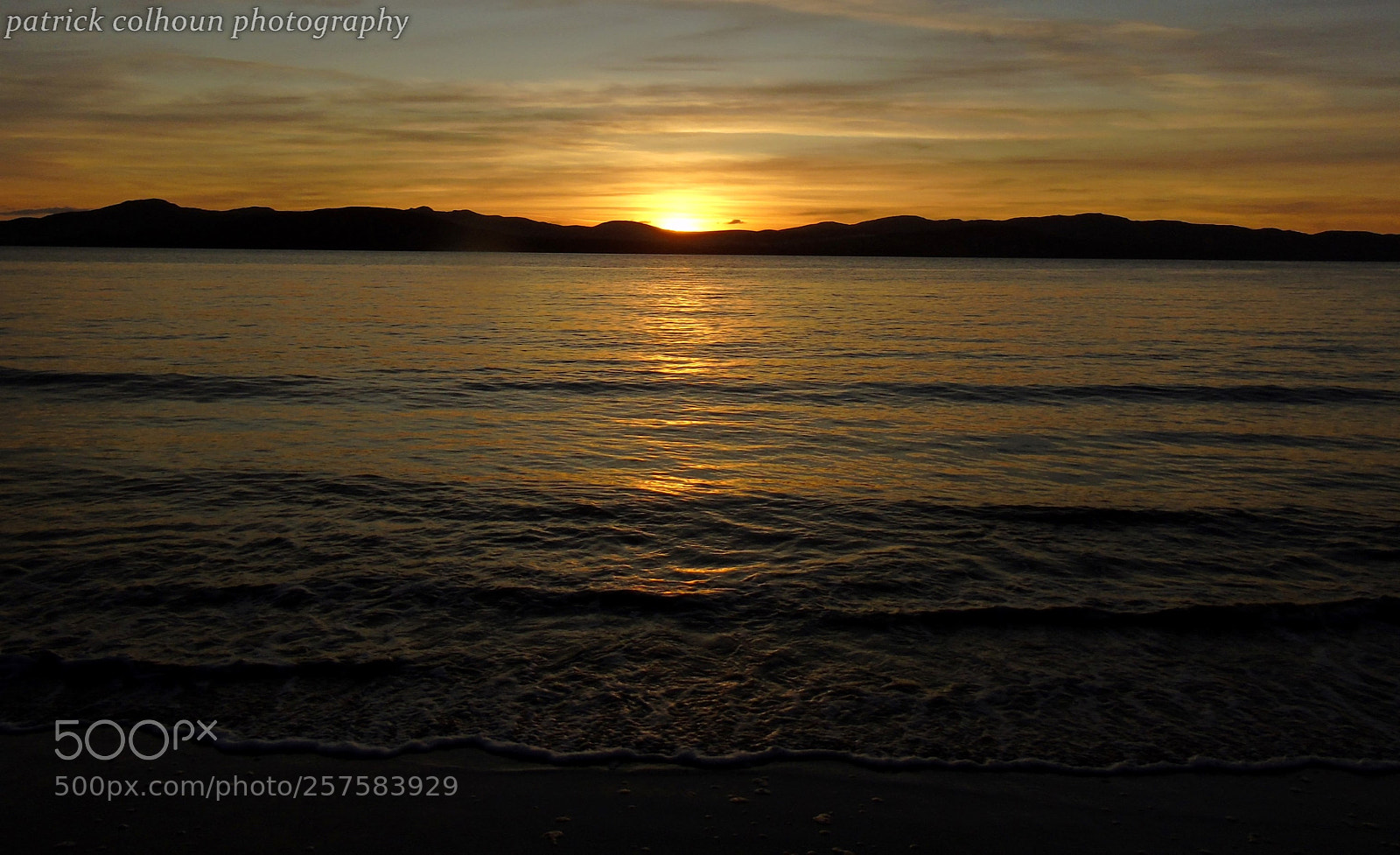 Sony Cyber-shot DSC-H400 sample photo. Sunset over the lough photography