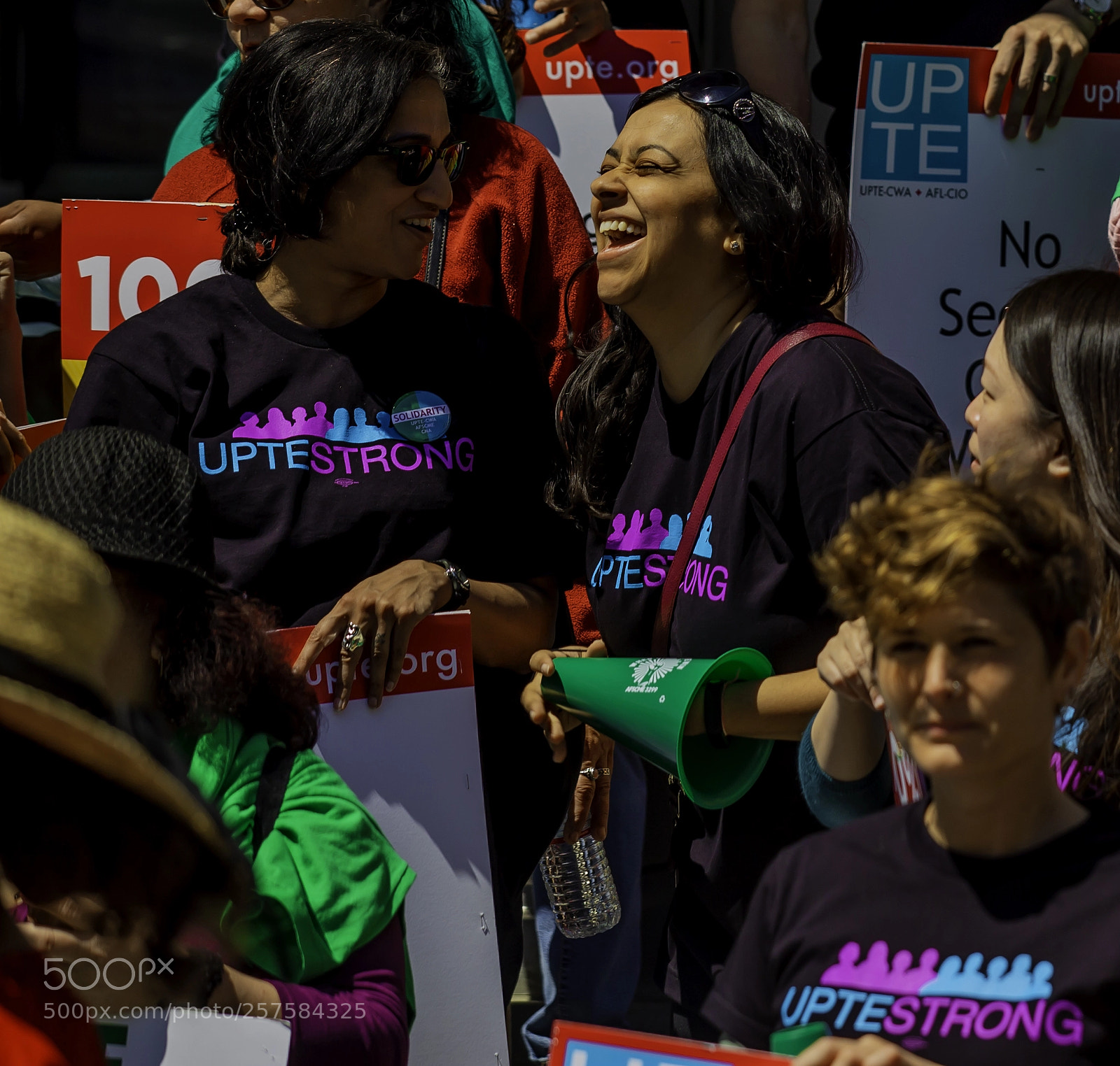 Canon EOS 6D sample photo. Upte afscme strike uc photography