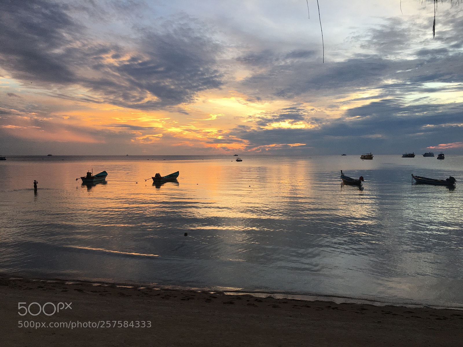 Apple iPhone 6s sample photo. Koh tao sunset photography